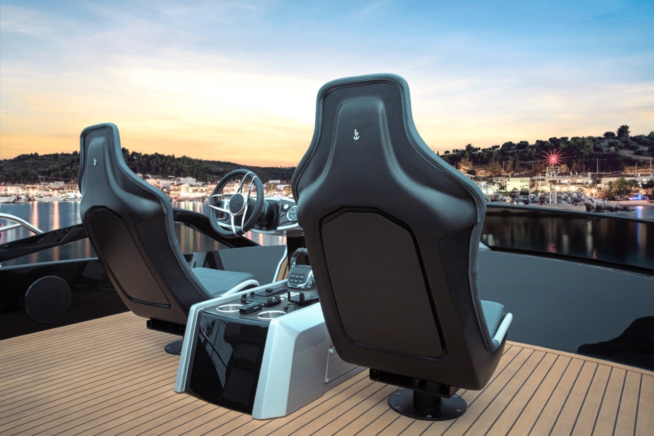 helm seats for yachts