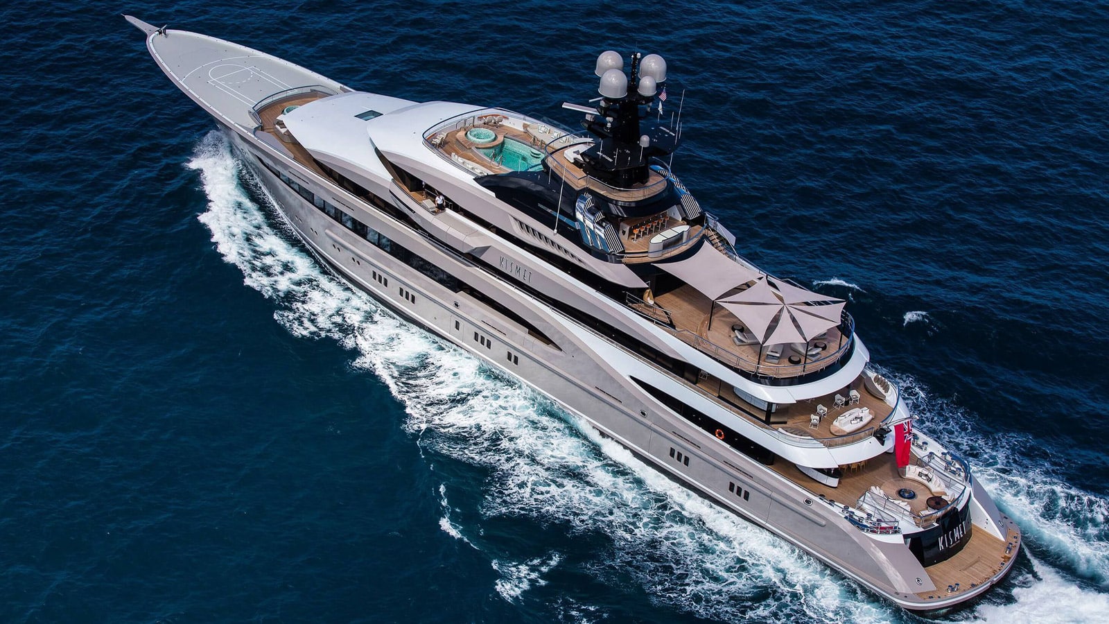 Kismet, one of the most powerful superyachts in the world