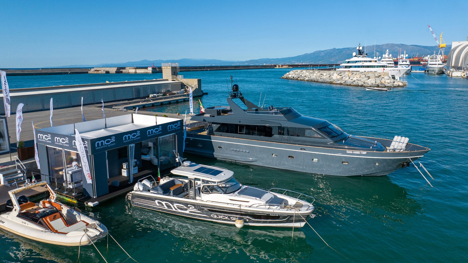 Quick Group aux salons nautiques de septembre avec des nouveautés pour le segment des superyachts