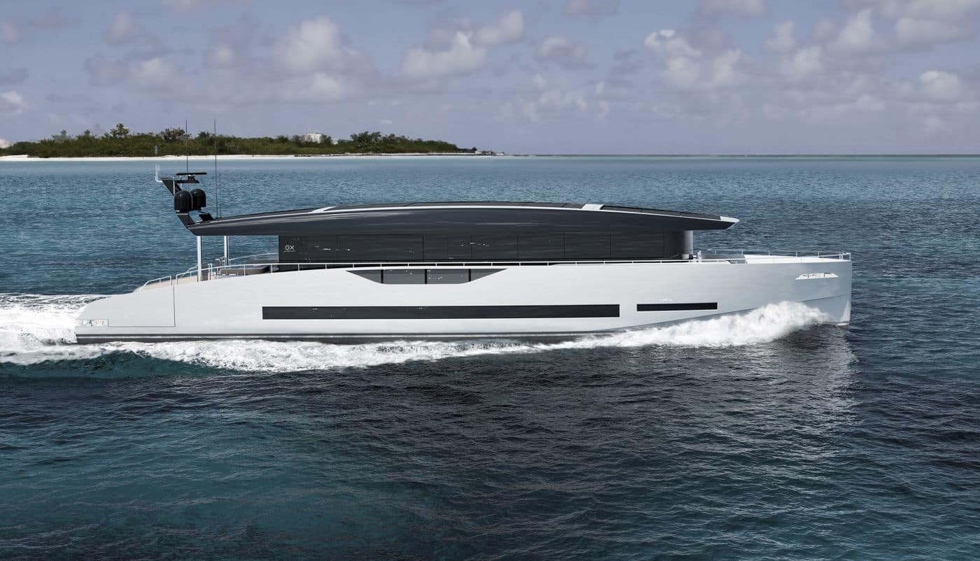 GX34, the sustainable superyacht with a dreamlike design