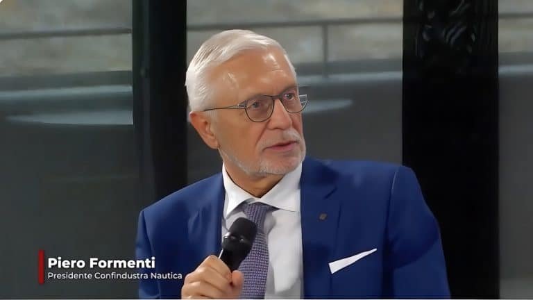Piero Formenti, Präsident der Confindustria Nautica Italiana, im Gespräch mit Primocanale